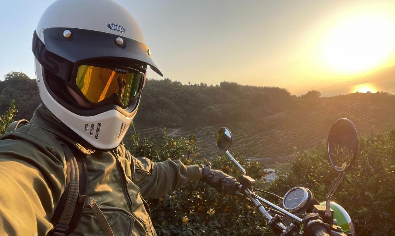 初仕事はバイクの記事!