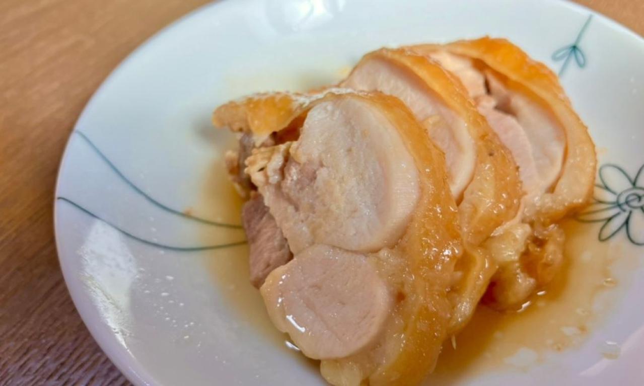 簡単やわらかレンジ鶏チャーシュー
