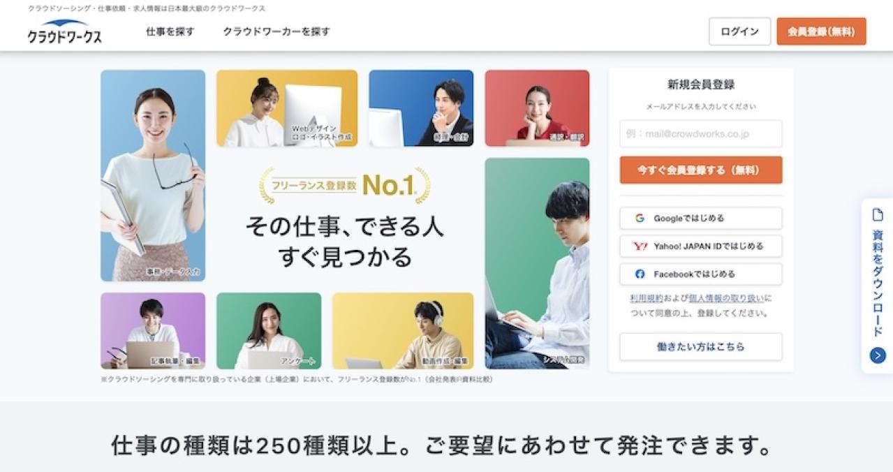クラウドワークス